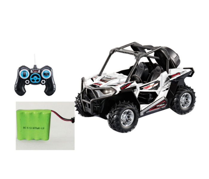 Family Center 4 Channel Remote Control Car With Battery - White - Zoom Image