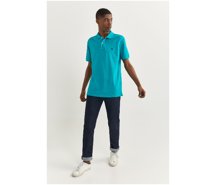 Springfield SS20 Basic Polo Shirts Large - Light Teal - Zoom Image 2