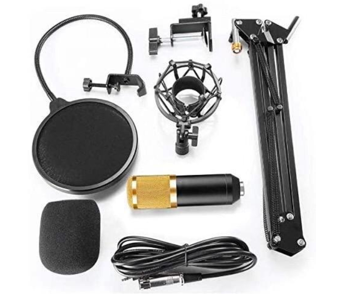 Tiktok Crystal Clear Professional Condenser Microphone - Black - Zoom Image 2