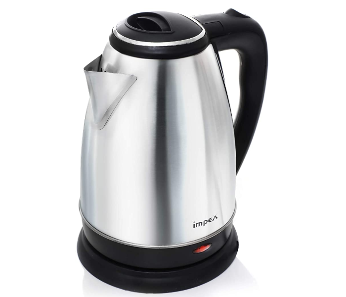 Impex Steamer 1801 1.8 Litre Stainless Steel Electric Kettle - Silver - Zoom Image 2