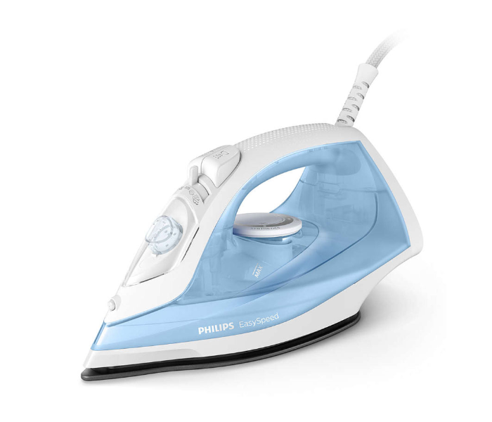 Philips GC1750-26 2000 Watts Easy Speed Ceramic Soleplate Steam Iron - Blue - Zoom Image 1