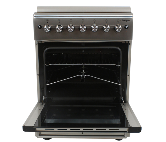 Bompani BO613YBL 60x60 4Burner Cooking Range - Grey - Zoom Image 2