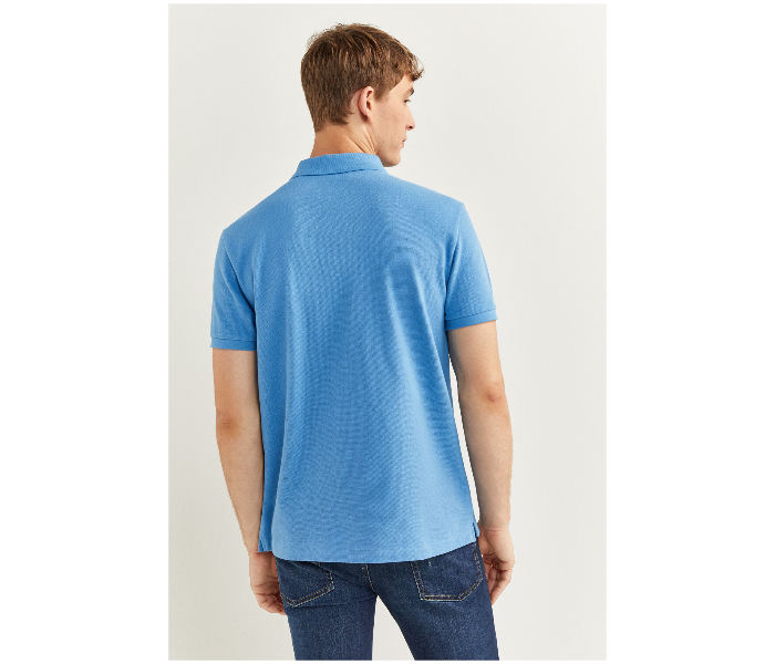 Springfield SS20 Basic Polo T Shirt Medium - Light Blue - Zoom Image 3