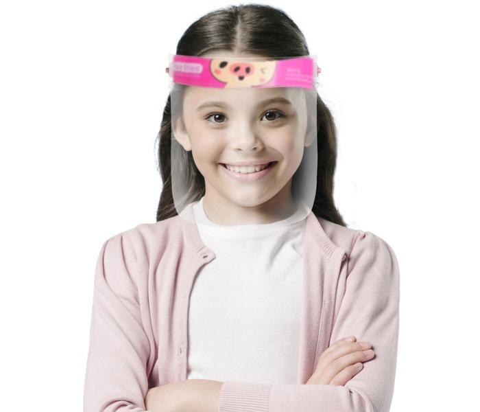 Kids Faceshield with Different Cartoon Characters for Girls - Zoom Image