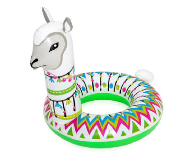 Bestway 36158 Alpaca Swim Ring - White - Zoom Image 1