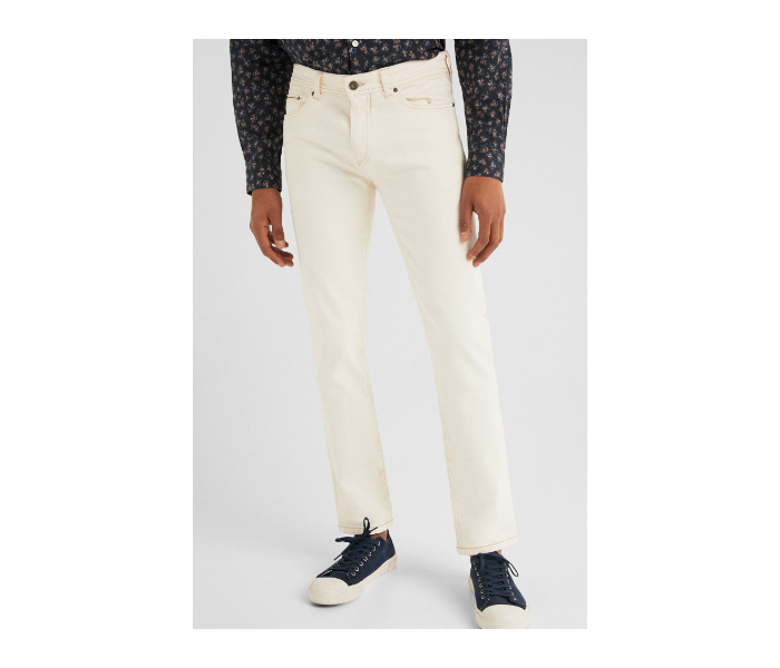 Springfield SS19 Denim Trouser EU 32 For Men - Ivory - Zoom Image 1