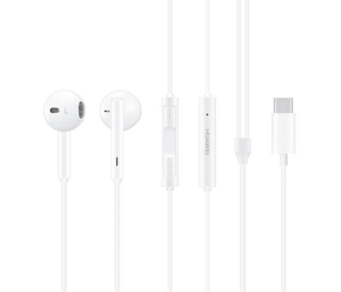 Huawei CM33 Classic Stereo Headset Type C Edition - White - Zoom Image 4