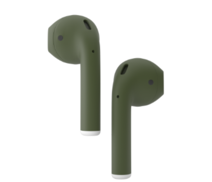 V 11 Wireless Bluetooth Airpod - Green - Zoom Image 2