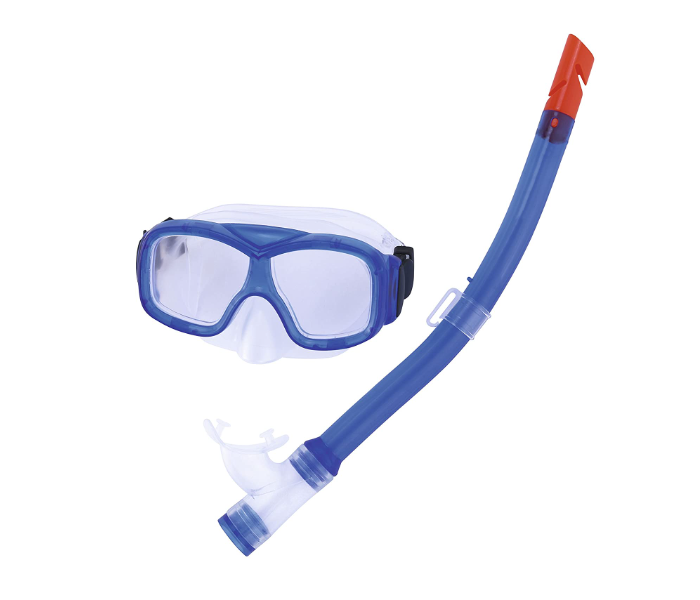 Bestway 24011 Hydro Pro Explorer Series Mask and Snorkel Set - Blue - Zoom Image 1