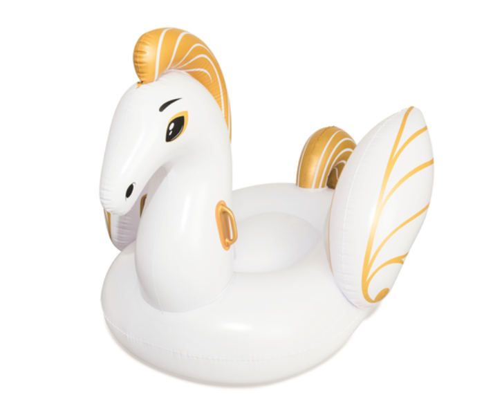 Bestway 41118 Luxury Pegasus Pool Float - White and Gold - Zoom Image 3