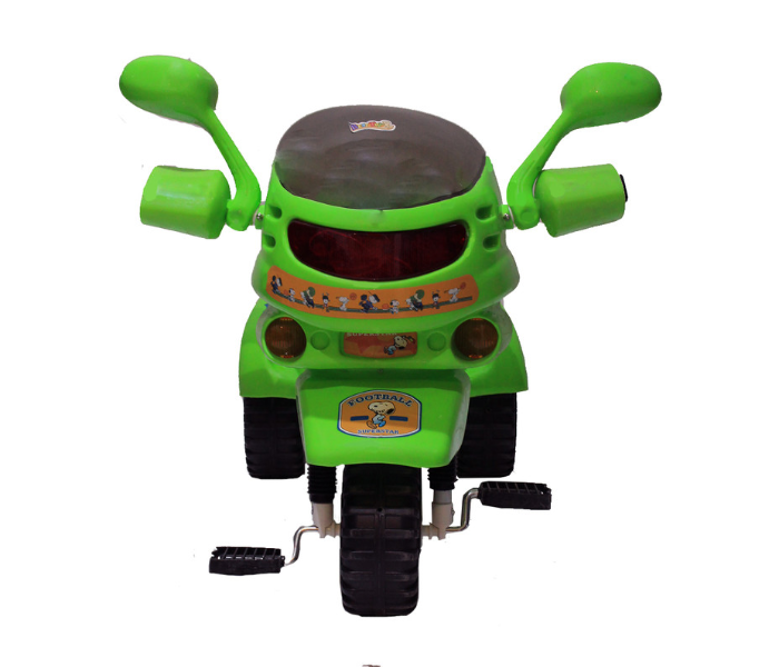 Babylove 25-226 Best Toy Colorful Tricycle With Basket - Green - Zoom Image 2