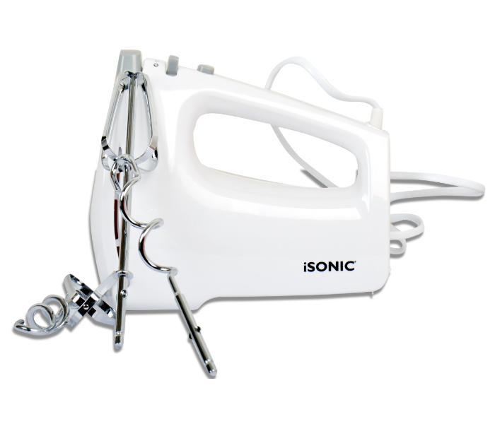 Isonic IM 733 200W Electric Hand Mixer - White - Zoom Image 3