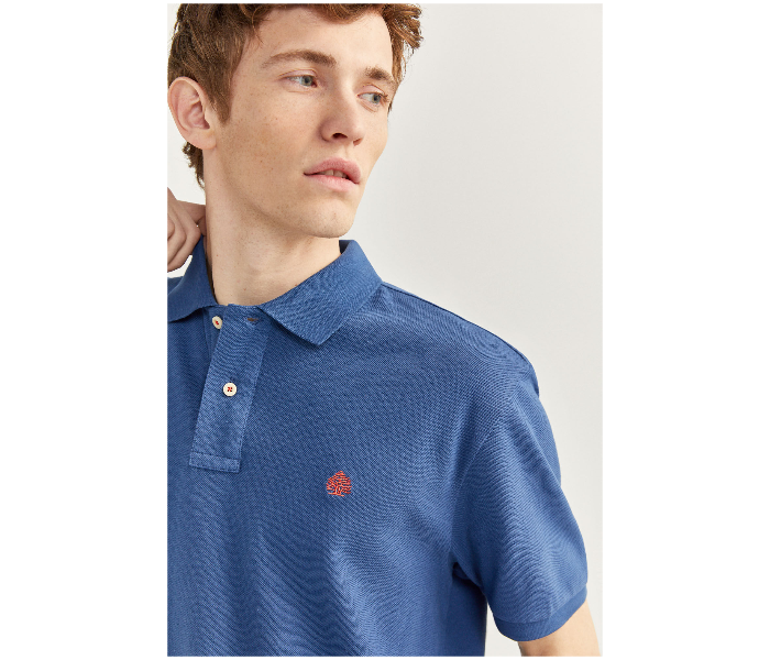 Springfield SS20 Basic Polo T Shirt Extra Small - Blue - Zoom Image 1