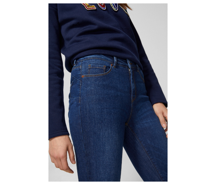 Springfield SS19 Denim Jeans EU 38 For Women - Navy - Zoom Image 3