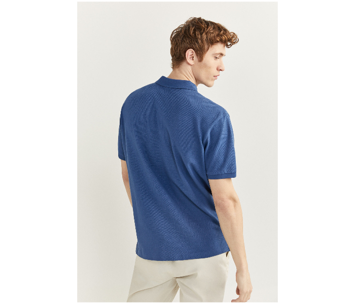 Springfield SS20 Basic Polo T Shirt Small - Blue - Zoom Image 3