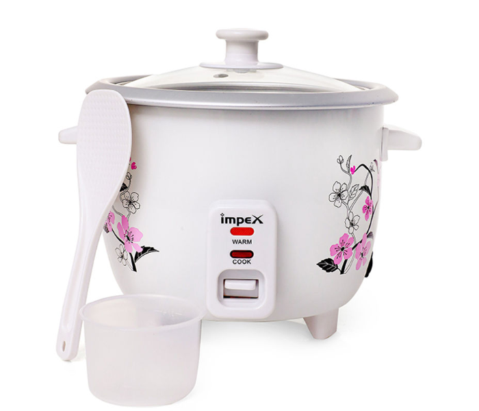 Impex RC 2801 1 Litre Electric Rice Cooker - White - Zoom Image 2