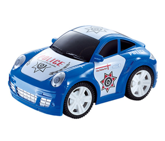 Family Center Free Wheels 4Ch RC Car - Blue and White - Zoom Image