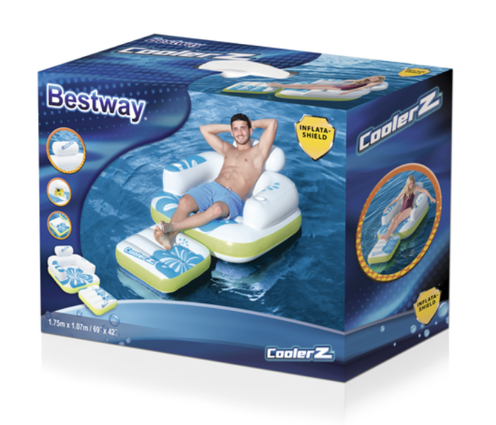 Bestway 43128 CoolerZ Tiki Time Lounger - Zoom Image 5