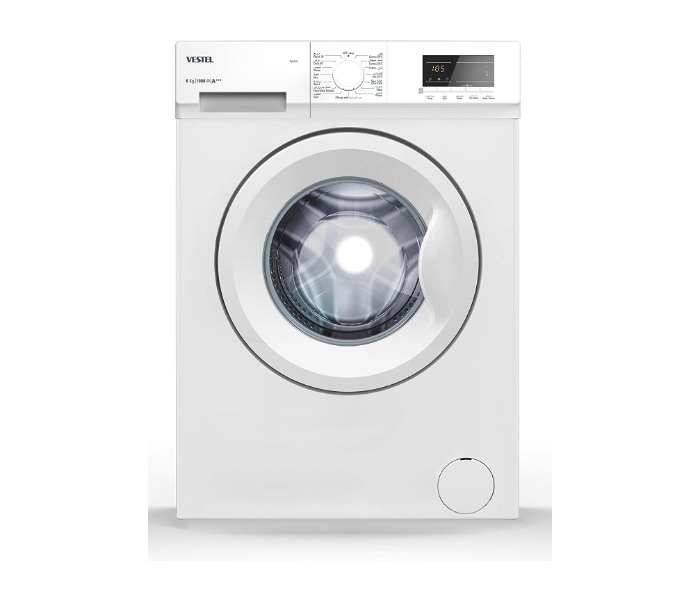 Vestel W6104 6kg Front Load Washing Machine - White - Zoom Image