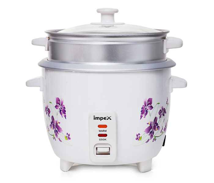 Impex RC 2802 1.5 Litre Electric Rice Cooker - White - Zoom Image 1