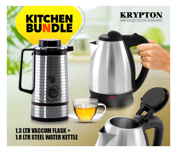 Krypton KNVF6068 13 Litre Stainless Steel Double Glass Image