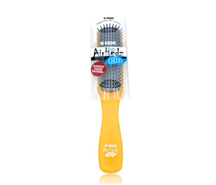 Kent Airhedz AHGLO01 Glo Half-Radial 9 Row Hair Brush - Orange - Zoom Image 3