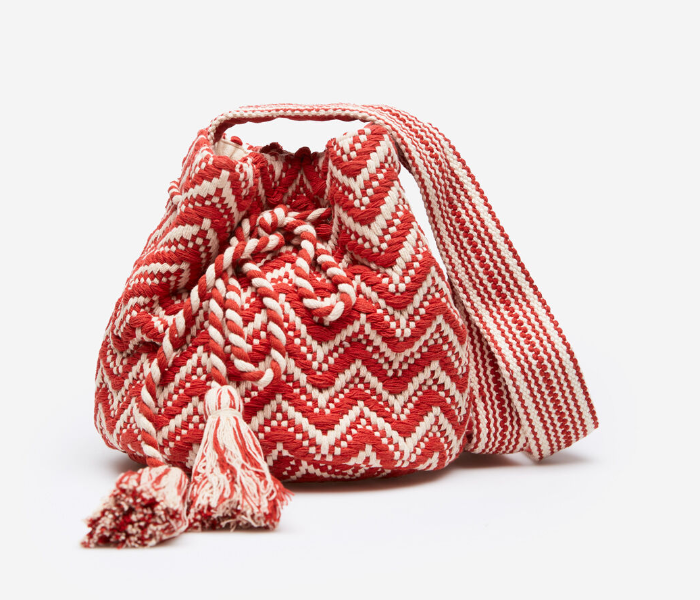 Springfield SS19 Sling Bag X-Small For Women - Red and White - Zoom Image 1