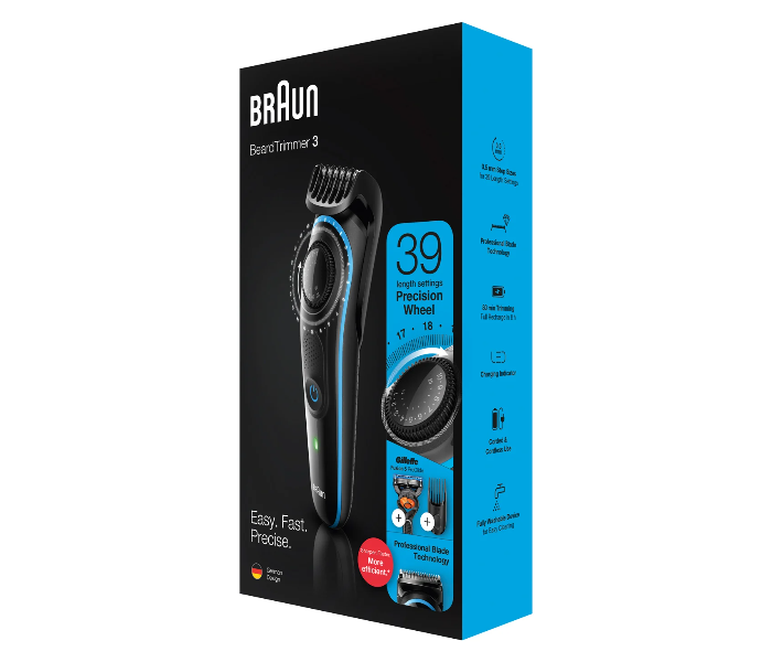 Braun BT3240 Beard Trimmer with Precision Dial - Black - Zoom Image 3