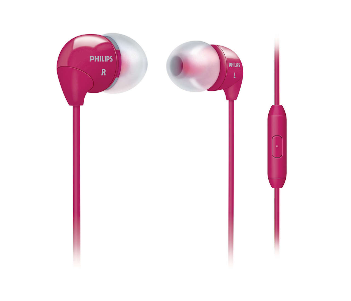 Philips SHE3595PK In Ear Headset - Pink - Zoom Image 1