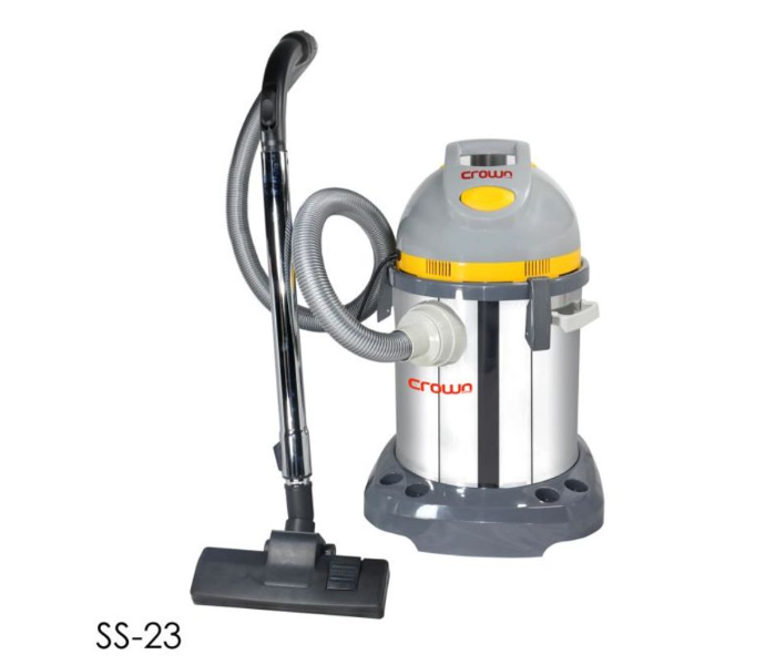 Crownline SS23LBC 1200W Wet And Dry Vacuum Cleaner With Blower - Grey - Zoom Image 3