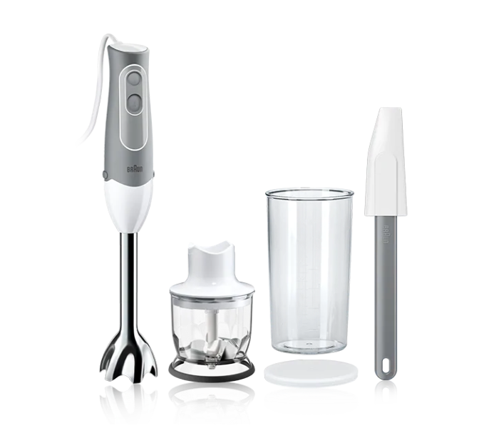 Braun MQ523 Baby Food Maker and Hand Blender - White - Zoom Image 1