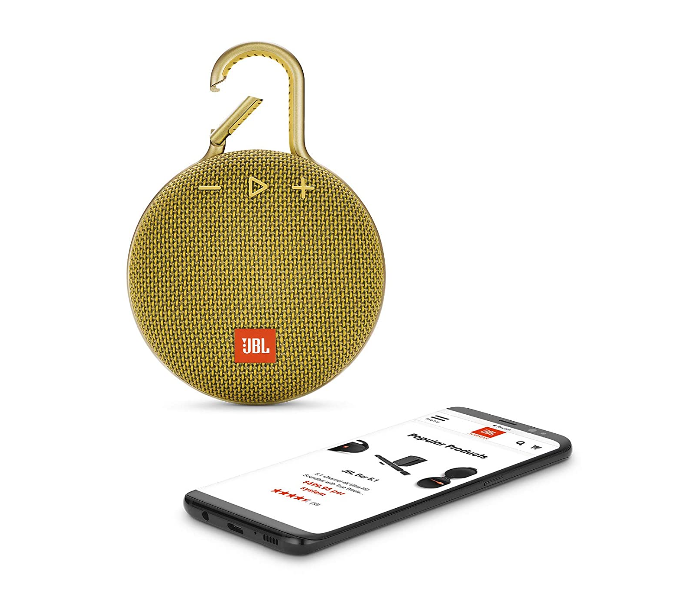 JBL Clip 3 Portable Waterproof Bluetooth Speaker - Teal - Zoom Image 3