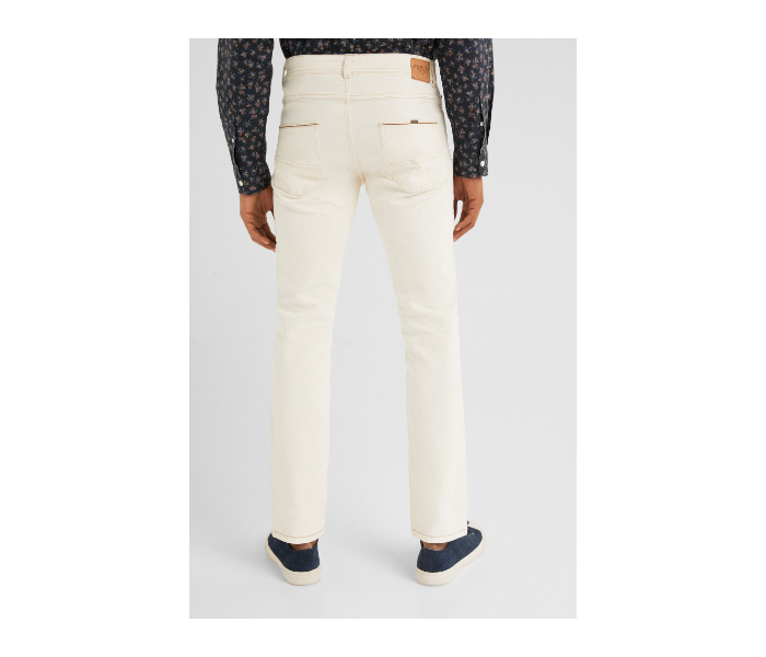 Springfield SS19 Denim Trouser EU 32 For Men - Ivory - Zoom Image 2