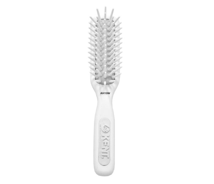 Kent AH10W Airhedz Pro Narrow Pin Hair Brush - White - Zoom Image 1