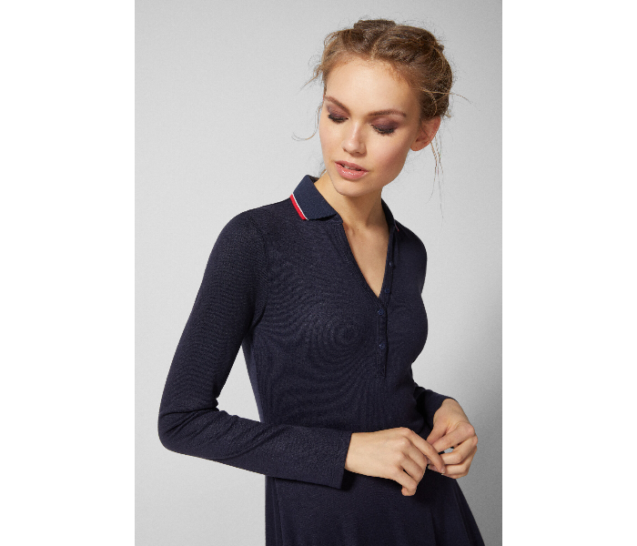 Springfield SS19 Woven Dress Medium - Navy - Zoom Image 1