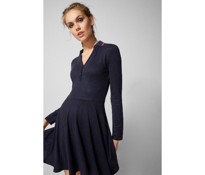 Springfield SS19 Woven Dress Small - Navy - Zoom Image 3