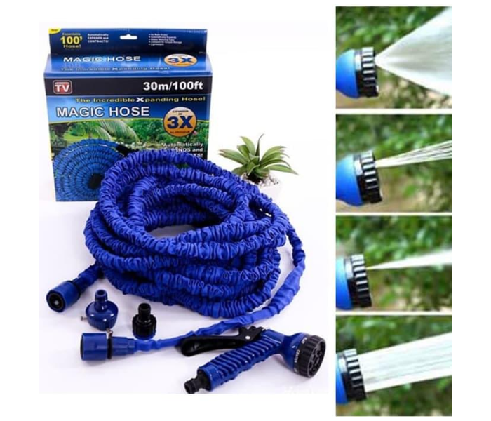 Jongo Magic Garden Hose Expandable Up To 30M Latex Hose With Brass Connector - Zoom Image 2