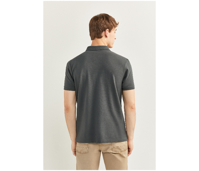 Springfield SS20 Basic Polo T Shirt Extra Large - Ash Grey - Zoom Image 4