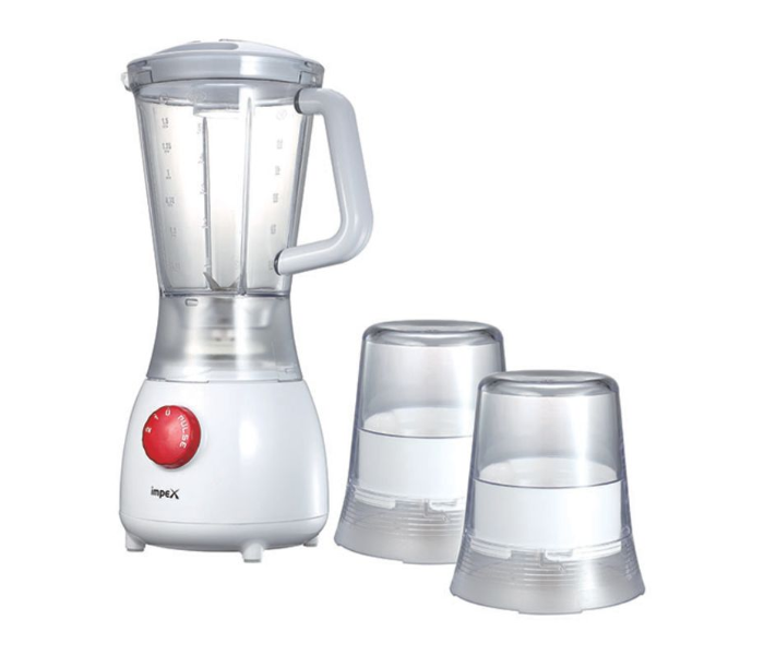 Impex BL 3503 350W 3 In 1 Mixer Grinder Blender - White - Zoom Image