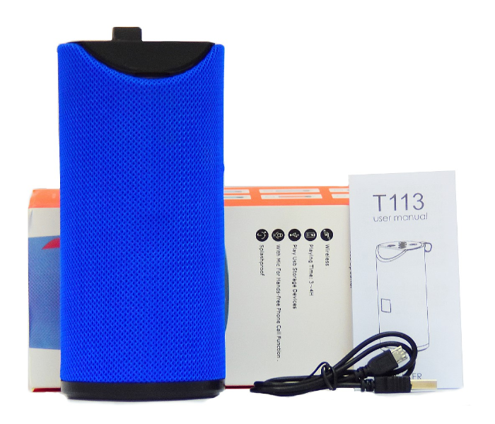 JVL JVLBL Bluetooth Speaker - Blue - Zoom Image 3