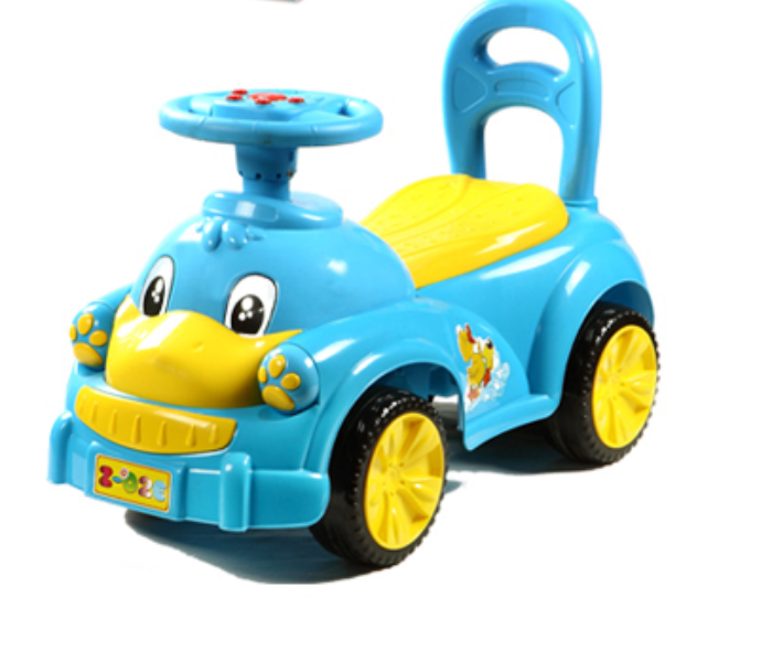 Babylove 28-02F Babylove Ride-On Car - Blue - Zoom Image