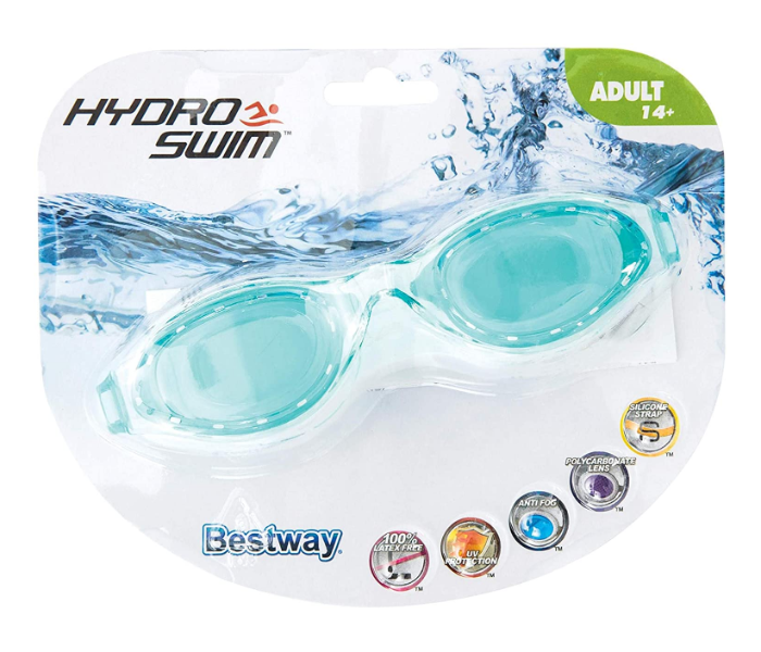 Bestway 21077 Hydro Swim IX-1400 Goggles - Light Blue - Zoom Image 2