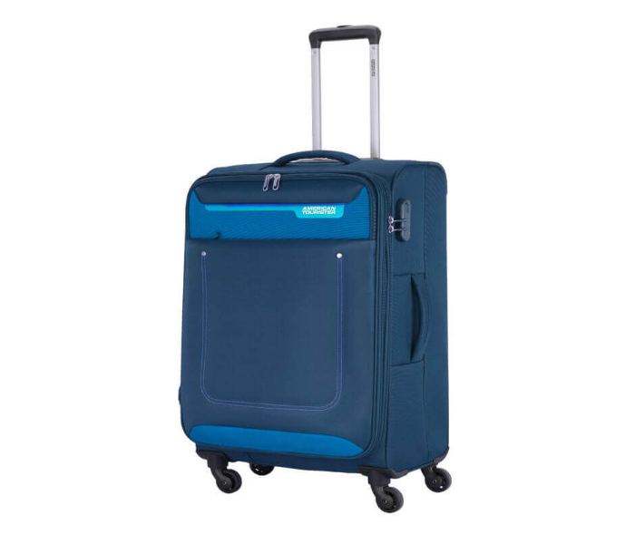 American Tourister  GAT104LUG03423 80cm Jackson Soft Case Trolley Bag - Blue - Zoom Image