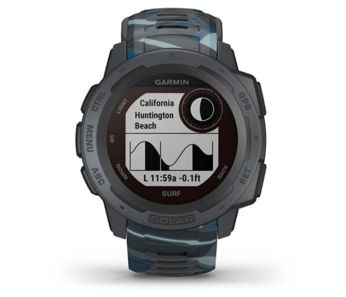 Garmin 010-02293-07 Instinct Solar Surf Edition - Grey - Zoom Image 4