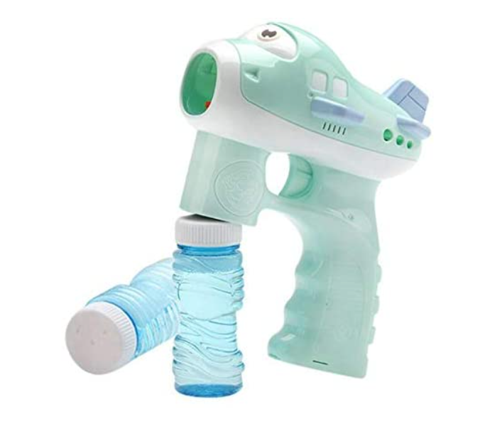 Family Center Bubble Gun With Light and Music - Green - Zoom Image