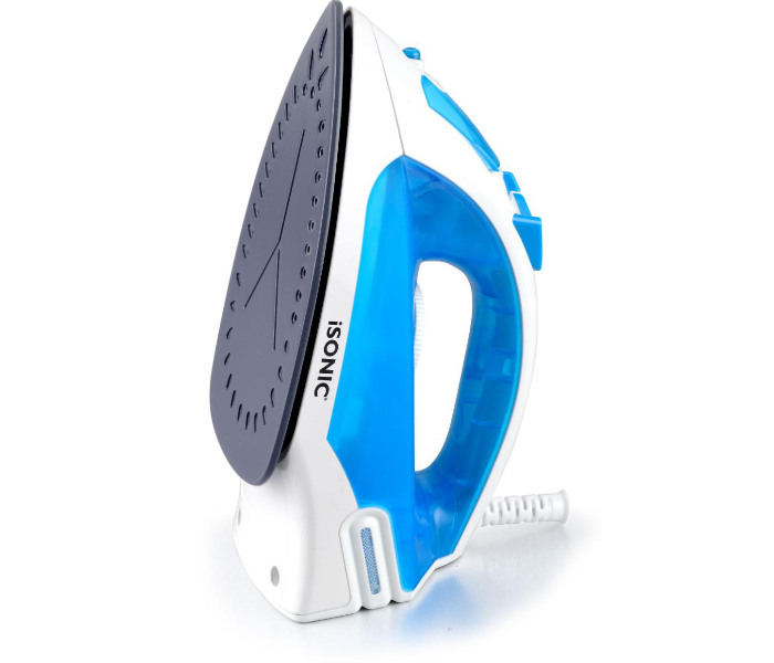 Isonic IN303 Premeium Steam Iron- White and Blue - Zoom Image 2