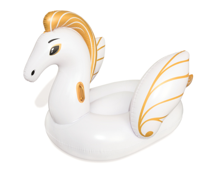 Bestway 41118 Luxury Pegasus Pool Float - White and Gold - Zoom Image 2