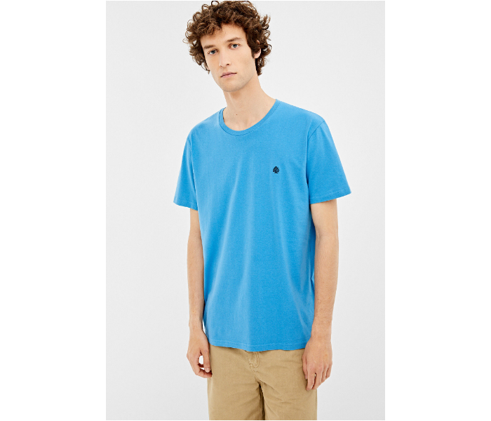 Springfield AW19 Basic T-Shirt Small - Sky Blue - Zoom Image 1