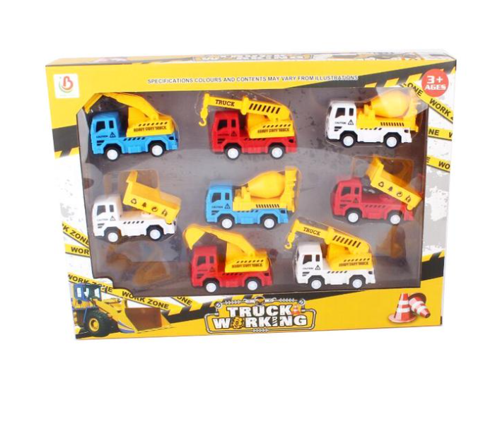 Family Center 8 Pieces Pull Back Construction Car - Zoom Image 3