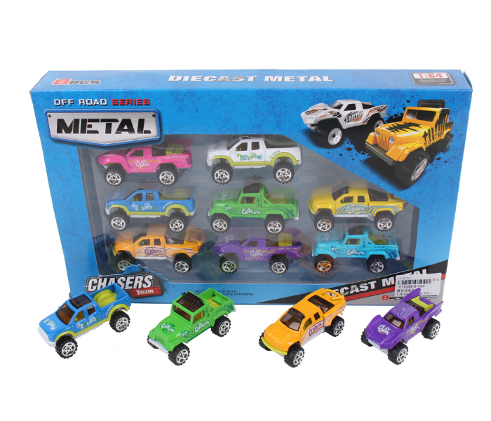 Family Center Pack of 8 Diecast Metal Car - Zoom Image 3